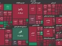 عقب‌گرد ۱۲۶ هزار واحدی بازار سهام روز یکشنبه