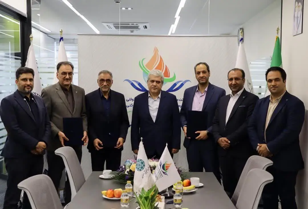 انعقاد قرارداد ۵۰۰ میلیارد ریالی سرمایه‌گذاری خطرپذیر در طرح‌های فناورانه پتروشیمی با حضور مدیران ارشد