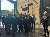 بازدید مدیرعامل شرکت ذوب آهن اصفهان از پروژه های توسعه شرکت