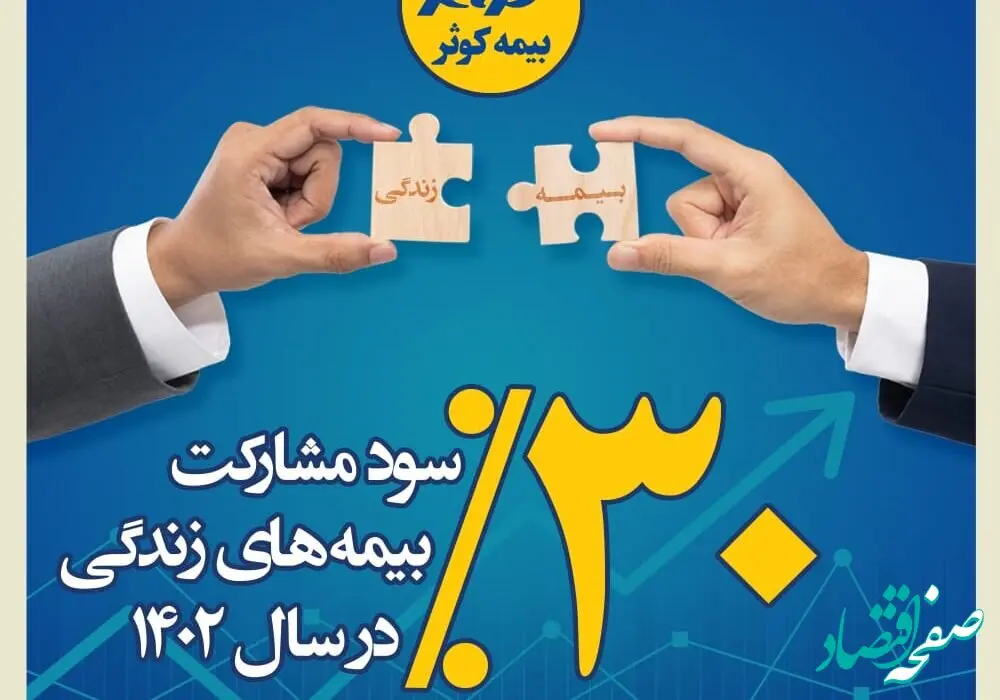 ۳۰ درصد سود مشارکت بیمه های زندگی بیمه کوثر در سال ۱۴۰۲