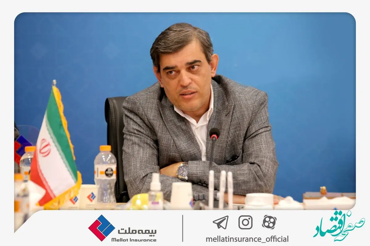 پیام تبریک محمدرضا فرهادی‌پور، سرپرست شرکت بیمه ملت، به مناسبت روز خبرنگار