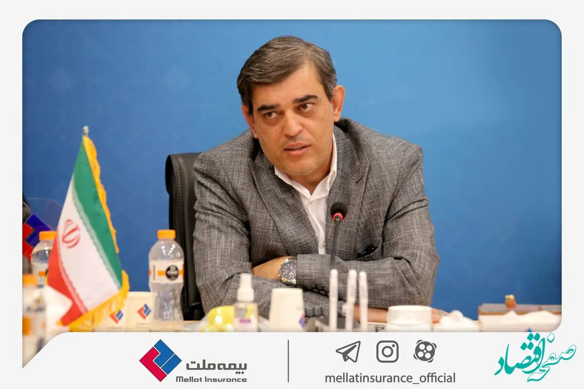 پیام تبریک محمدرضا فرهادی‌پور، سرپرست شرکت بیمه ملت، به مناسبت روز خبرنگار