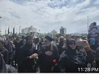 حضور مدیرعامل موسسه اعتباری ملل، در مراسم تشییع رییس جمهور فقید