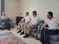 دیدار مدیرعامل مجتمع صنایع آلومینیوم جنوب با مسئولان ارشد شهرستان لامرد