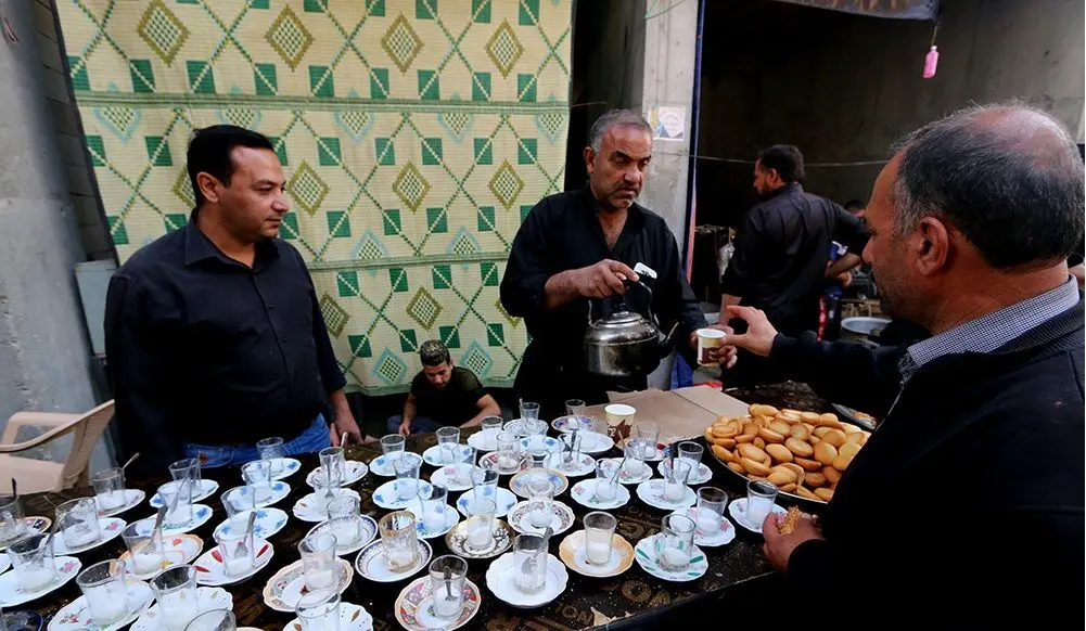 آمادگی موکب شهدای مدافع حرم هرمزگان برای پذیرایی از زائران اربعین حسینی در کربلای معلی