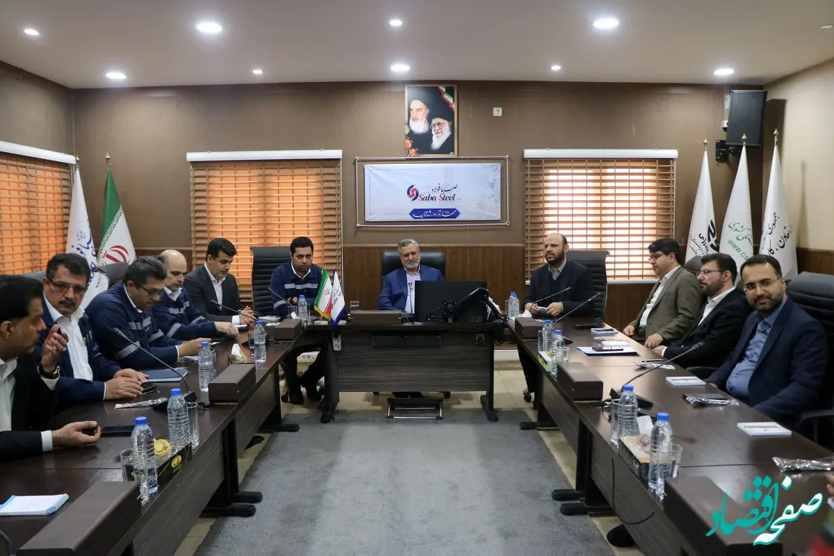 بازدید وزیر تعاون، کار و رفاه اجتماعی از شرکت صبا فولاد خلیج فارس
