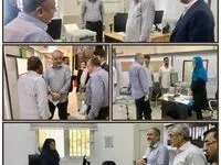 بازدید سرزده عادل پیغامی، رییس هیات مدیره و مدیرعامل سازمان منطقه آزاد قشم از مدیریت املاک و مستغلات و مدیریت حقوقی و امور قراردادها به منظور بررسی روند پاسخگویی به مراجعین و انجام امور اداری