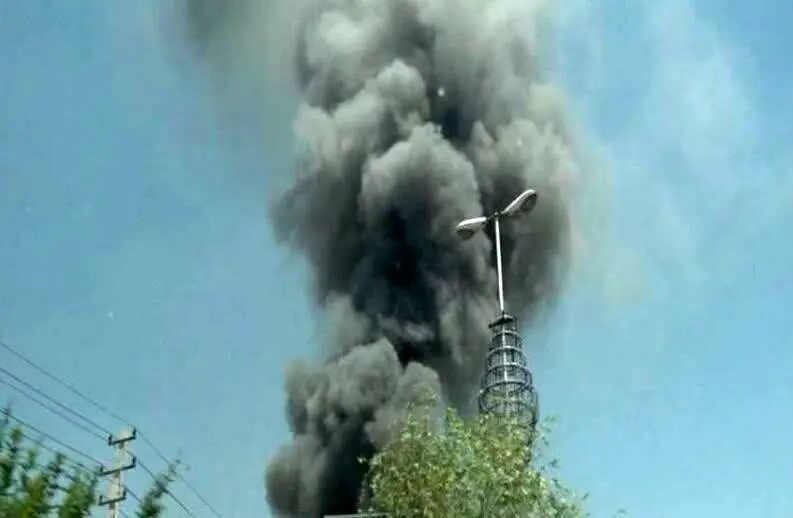 خبر فوری؛ آتش‌سوزی در یکی از صنایع نظامی در شیراز/ اقدام خرابکارانه ناشی از عوامل نفوذی وابسته به اسرائیل 