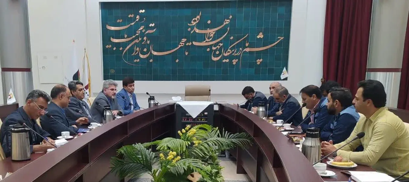 نشست هم‌اندیشی مدیران ارشد بیمه دانا و شرکت سنگ آهن بافق یزد