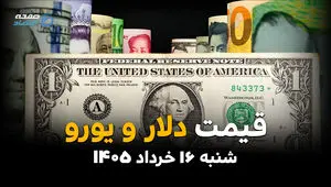 قیمت دلار، یورو و ارز آزاد امروز شنبه ۱۶ خرداد ۱۴۰۵ | آخرین نرخ بازار