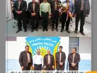 به مناسبت هفته نیروی انتظامی؛ تجلیل از فرماندهی انتظامی و راهنمایی و رانندگی شهرستان اردکان توسط مجتمع صنعتی چادرملو