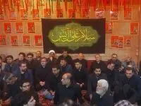 هم نشینی پزشکیان و قالیباف پای سخنرانی علیرضا پناهیان