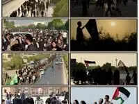 همنوایی جاماندگان اربعین با دلسوختگان عاشورایی در قشم
