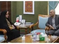 دیدار مدیرعامل شرکت برق منطقه‌ای استان سیستان و بلوچستان با مدیرعامل سازمان منطقه آزاد چابهار
