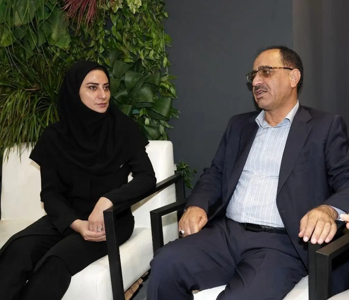 حضور فرهاد طهماسبی، نائب رئیس دوم کمیسیون صنایع و معادن مجلس شورای اسلامی در غرفه ایمیدرو