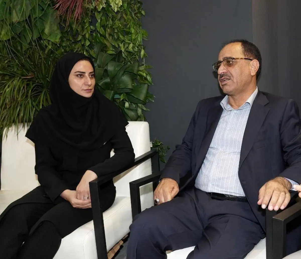 حضور فرهاد طهماسبی، نائب رئیس دوم کمیسیون صنایع و معادن مجلس شورای اسلامی در غرفه ایمیدرو