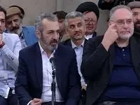 فیلم شعرخوانی آقای هادی سعیدی کیاسری در حضور رهبر انقلاب