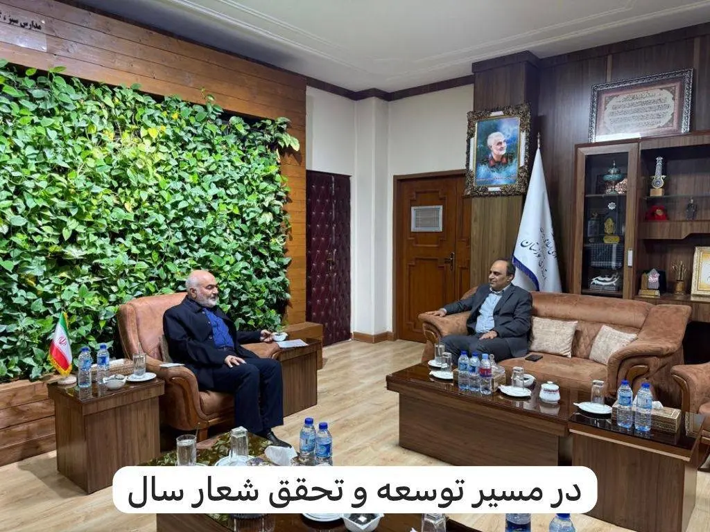 دیدار مدیرعامل شرکت فولاد اکسین با استاندار خوزستان 