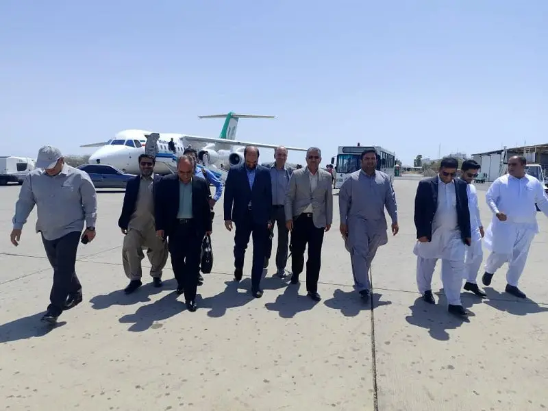 معاون هماهنگی برنامه، بودجه و نظارت سازمان برنامه و بودجه کشور وارد چابهار شد