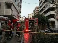 حمله وحشیانه اسرائیل به چند آمبولانس و خودروی آتش نشانی در جنوب لبنان 