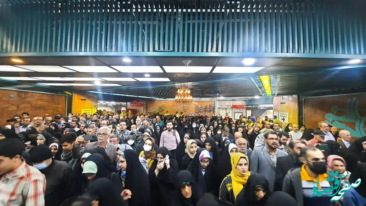 جابجایی بیش از ۴۴۲ هزار نفر از نمازگزاران عید سعید فطر با مترو
