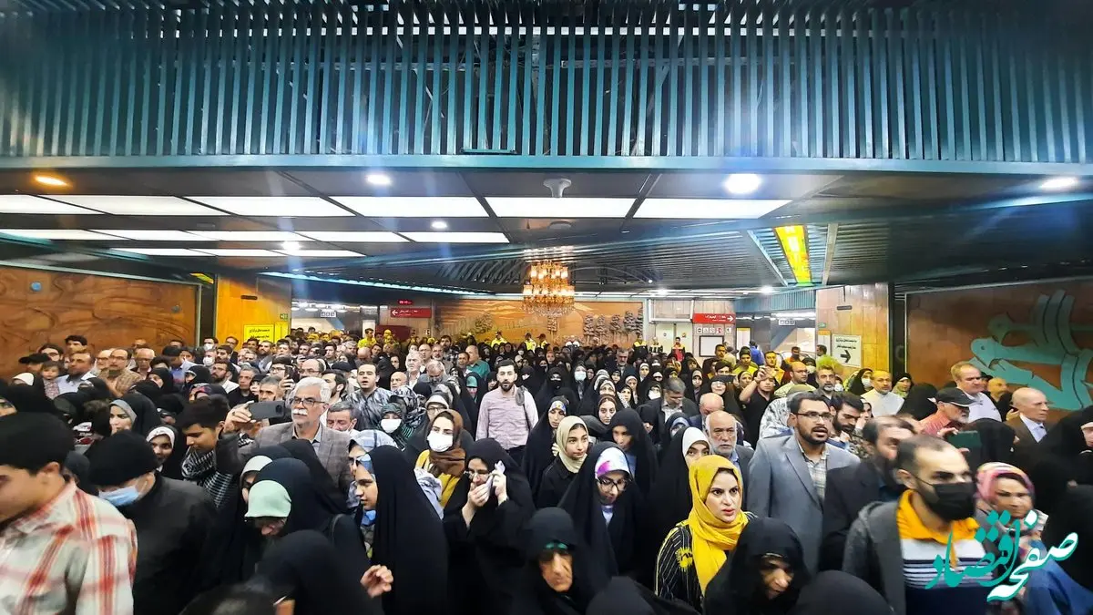 جابجایی بیش از ۴۴۲ هزار نفر از نمازگزاران عید سعید فطر با مترو