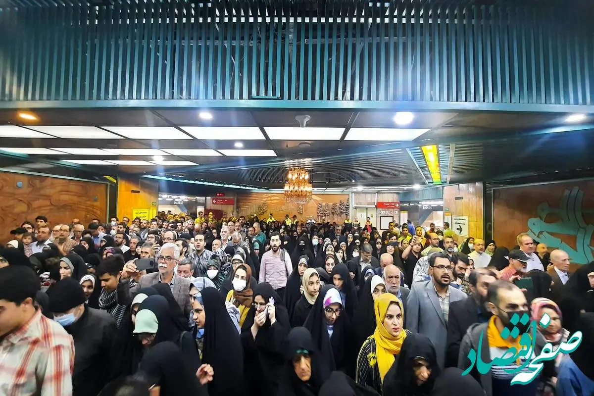 جابجایی بیش از ۴۴۲ هزار نفر از نمازگزاران عید سعید فطر با مترو