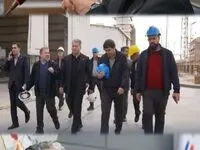 بازدید دکتر پهلوانی مدیرعامل تاپیکو از پتروشیمی غدیر