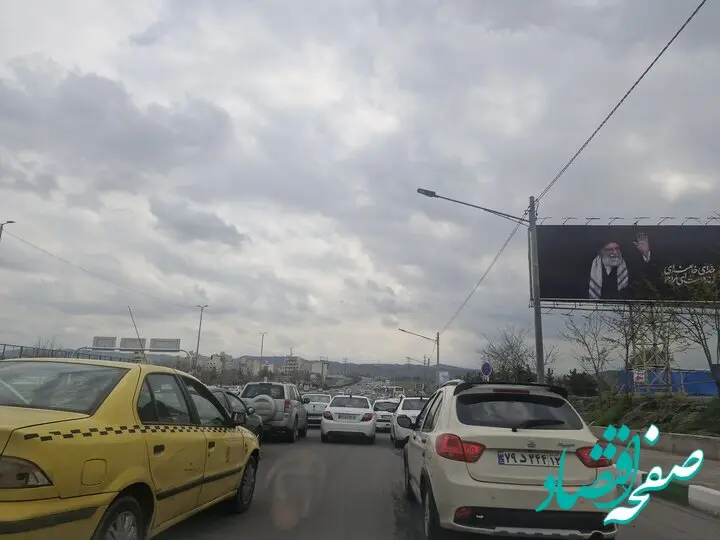 اخرین وضعیت ترافیک در همه معابر منتهی به تفرجگاه های مشهد