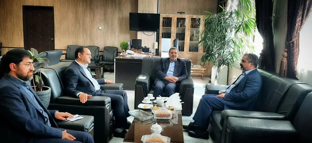 دیدار مدیرعامل کارخانه آلومینای جاجرم با دادستان عمومی و انقلاب مرکز استان خراسان شمالی