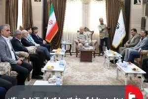 دیدار مدیرعامل گروه فولاد مبارکه با استاندار هرمزگان