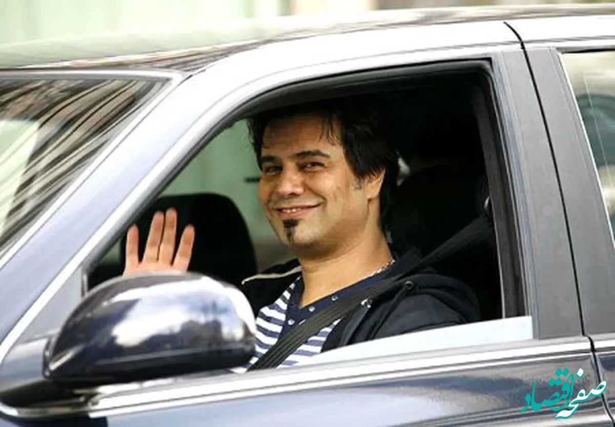 بازیگر معروف و همسرش در ماشین + عکس