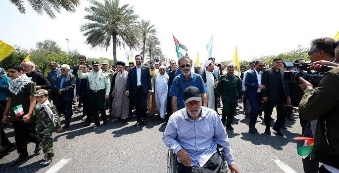 خروش مرگ بر اسرائیل کیشوندان در روز جهانی قدس