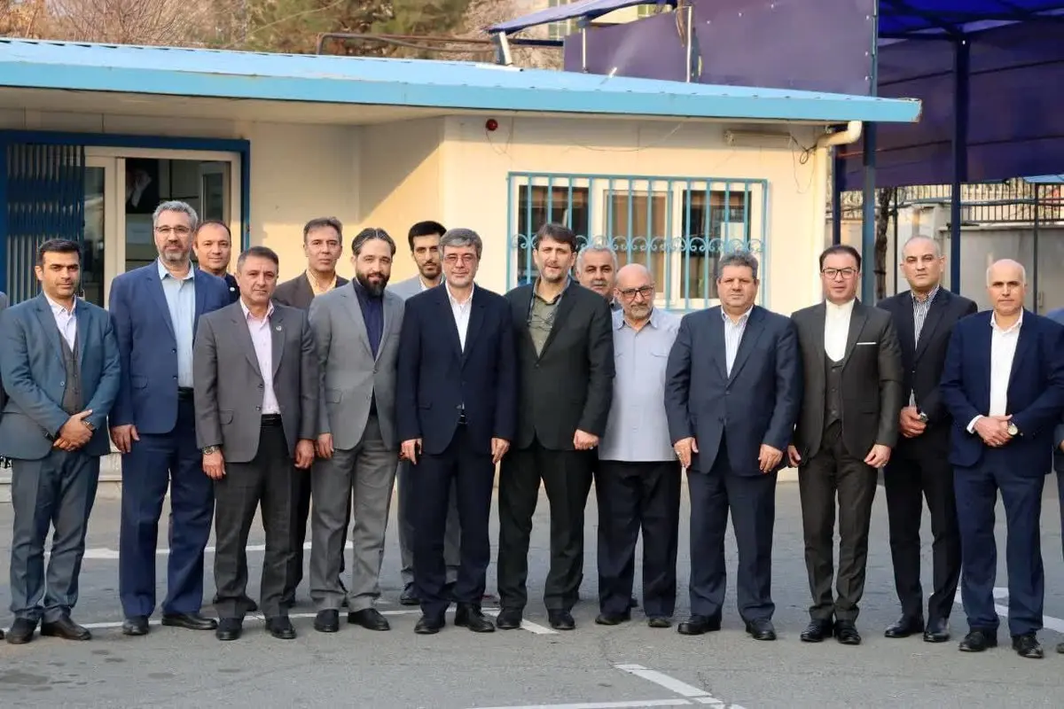 بازدید دکتر جباری از شعبه خسارت کرج و هشتگرد بیمه ایران