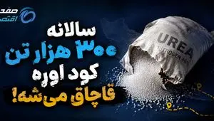 سالانه ۳۰۰ هزار تن کود اوره قاچاق می‌شود!