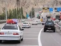 جاده چالوس امشب یک‌طرفه شد