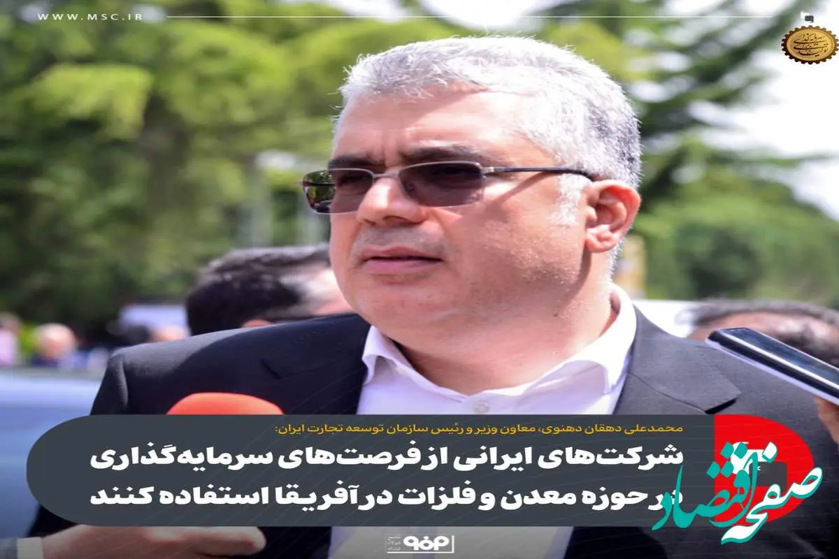 شرکتهای ایرانی از فرصتهای سرمایهگذاری در حوزه معدن و فلزات در آفریقا استفاده کنند