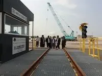 بازدید میدانی سرپرست سازمان از طرح ملی اتصال ریل به منطقه آزاد انزلی