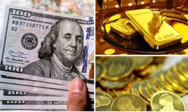قیمت طلا ۲۴ عیار و دینار و قیمت دلار ( پنجشنبه ۴ اردیبهشت ماه ۱۴۰۴ )