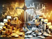 طلا به ۵۰۰۰ دلار خواهد رسید؟ | پیش‌ بینی قیمت طلا و نقره تا انتهای سال ۱۴۰۳
