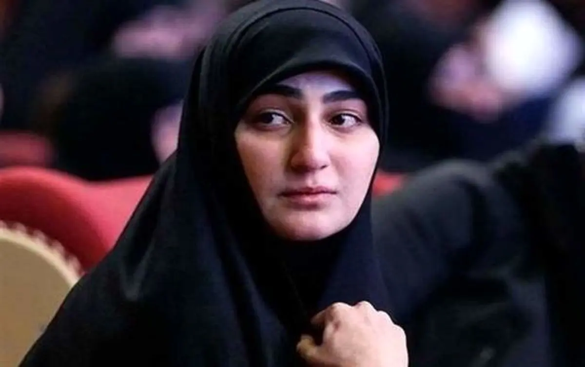 واکنش دختر سردار سلیمانی در خصوص حادثه تروریستی + فیلم