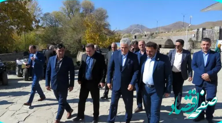 بازدید دکتر شیری مدیرعامل پست بانک ایران از مجتمع گردشگری دشت بهشت استان قم