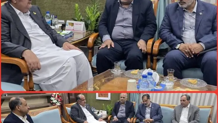 دکتر شهریار شهرکی، ،مدیرکل بیمه سلامت استان سیستان و بلوچستان درنشست مشترک با دکتر محمد سعید اربابی،  رئیس هیات مدیره و مدیرعامل سازمان منطقه آزاد چابهار با هدف تعامل و همکاری های سازنده در مسیر رضایت بیمه شدگان دیدار و بحث و تبادل نظر کردند