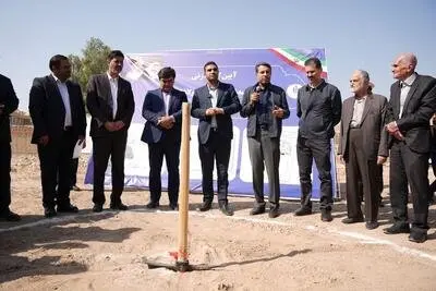 مدرسه ۹ کلاسه «غدیر ایرانیان» در اردکان کلنگزنی شد