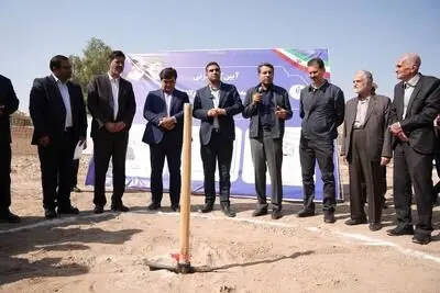 مدرسه ۹ کلاسه «غدیر ایرانیان» در اردکان کلنگ‌زنی شد