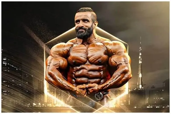 عکسی شوکه کننده از هالک ایرانی بعد شکست هادی چوپان 