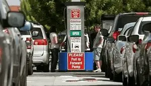 این بار صعود قیمت بنزین در آمریکا بدجور رکورد زد