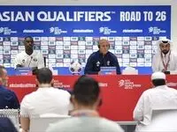 سرمربی قطر: ایران بهتر از ما بود