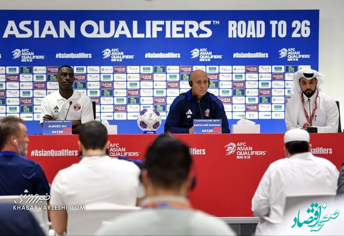 سرمربی قطر: ایران بهتر از ما بود