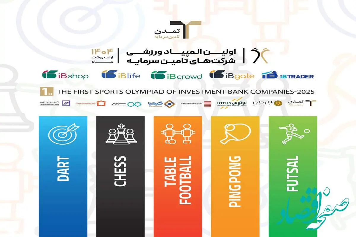 مسابقات نخستین المپیاد ورزشی شرکتهای تامین سرمایه آغاز شد
